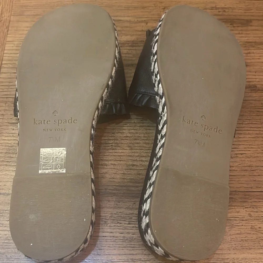 KATE SPADE Slip On Slides 7 1/2 | Designer sandals 7 1/2